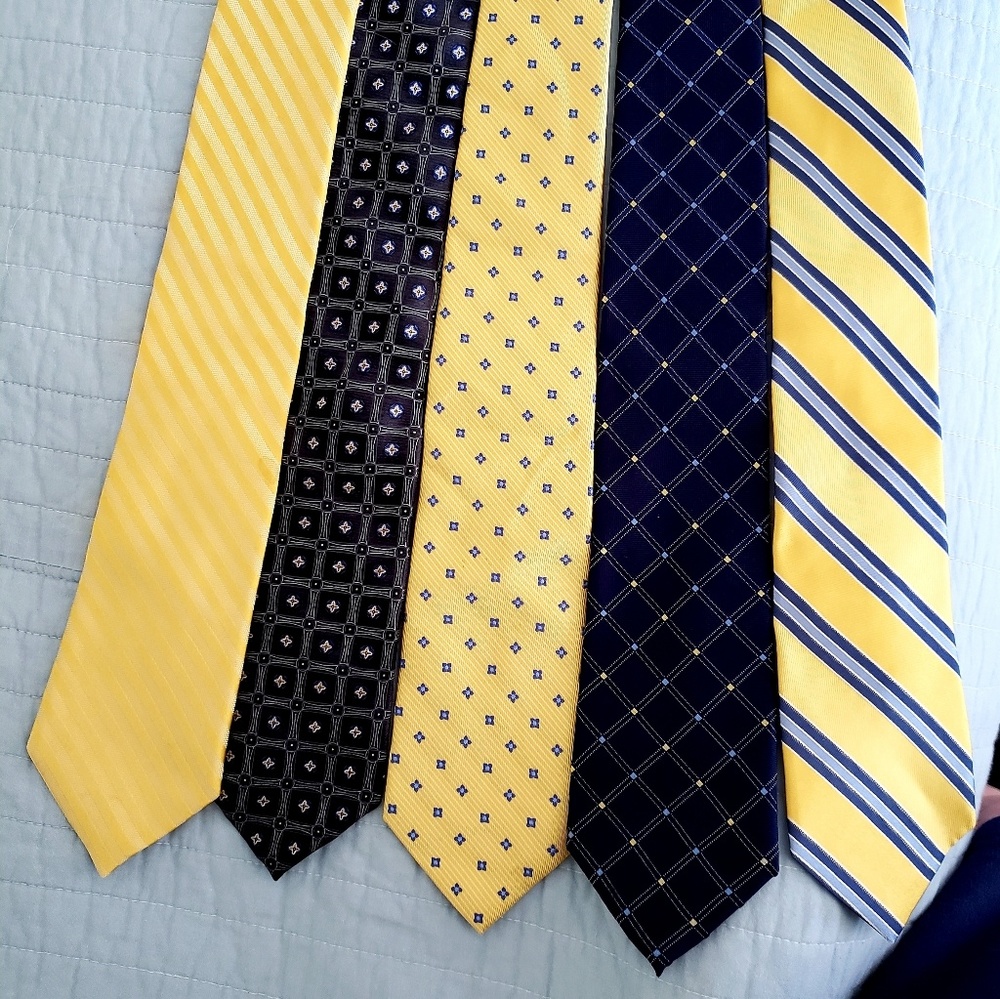 🌼Silk ties for teens - 50" to 52"